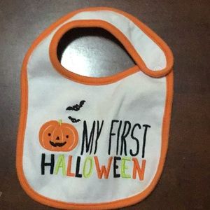 cute First Halloween bib